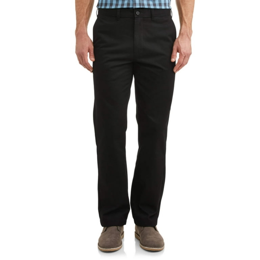George Brand Black Khakis